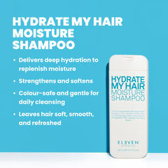 ELEVEN AUSTRALIA Hydrate My Hair soy protein — strengthens and conditions dry hair.