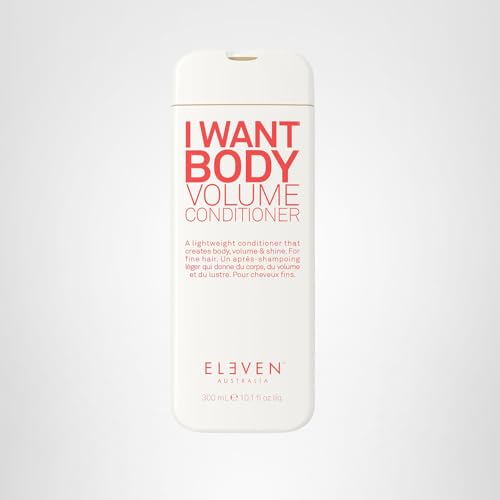 ELEVEN AUSTRALIA I Want Body Volume front bottle display suitable for shelf appeal.