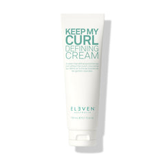 ELEVEN AUSTRALIA Keep My Curl Defining Cream bottle on shelf ready to define curls