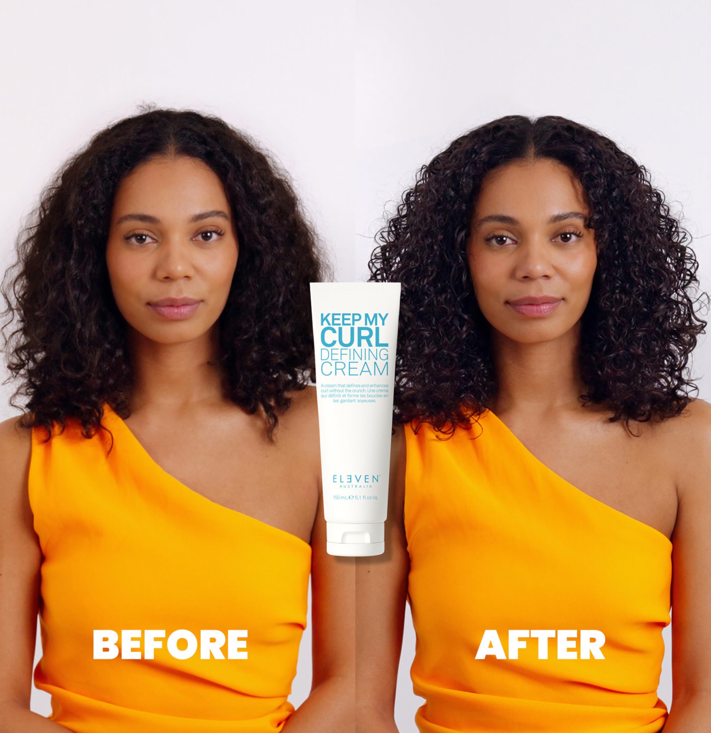 Packaging of ELEVEN AUSTRALIA Keep My Curl Defining Cream box and tube