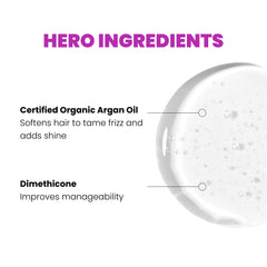 Dispense action of ELEVEN AUSTRALIA Smooth & Shine serum for easy application