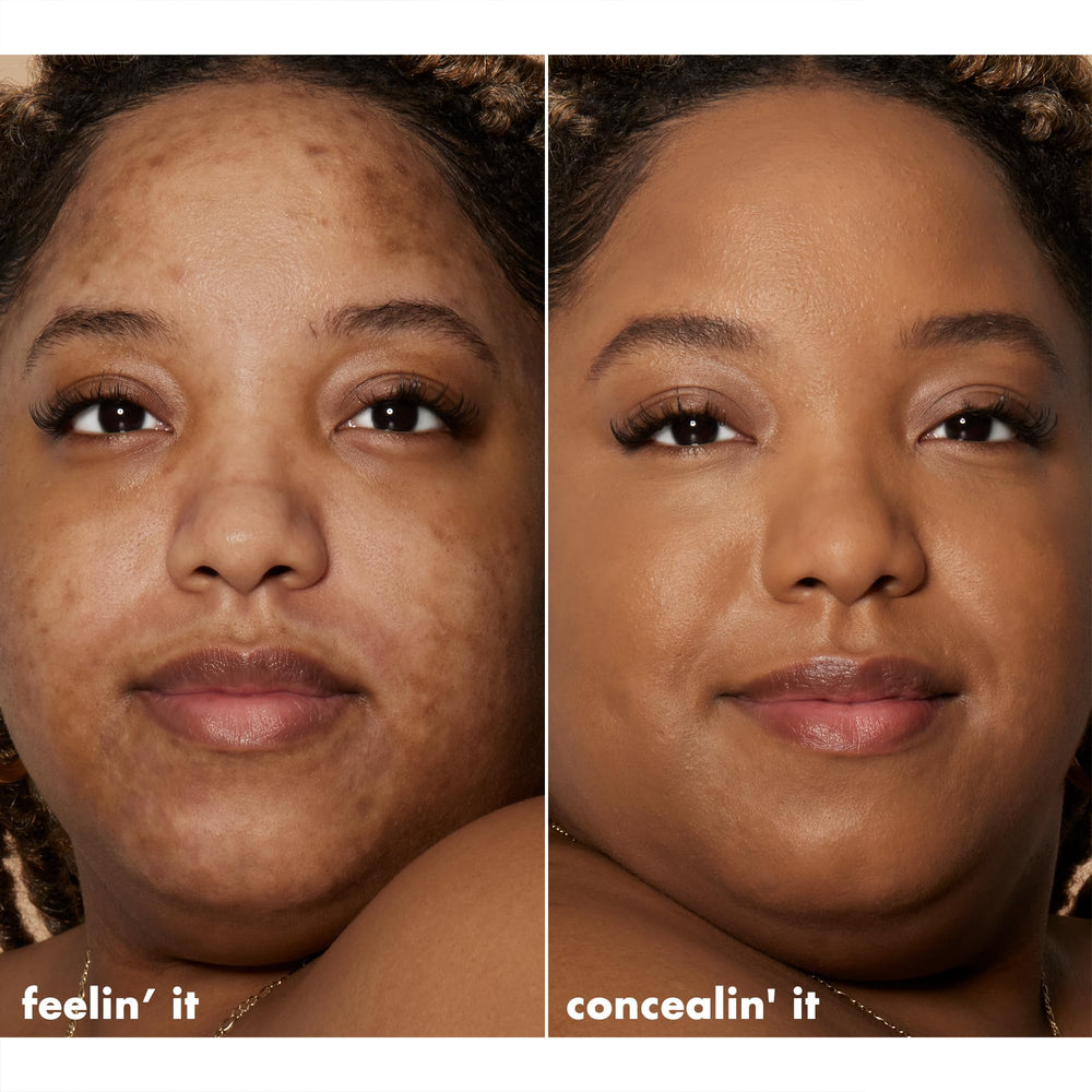 e.l.f. 16HR Camo Concealer swatch on skin highlights rich pigment
