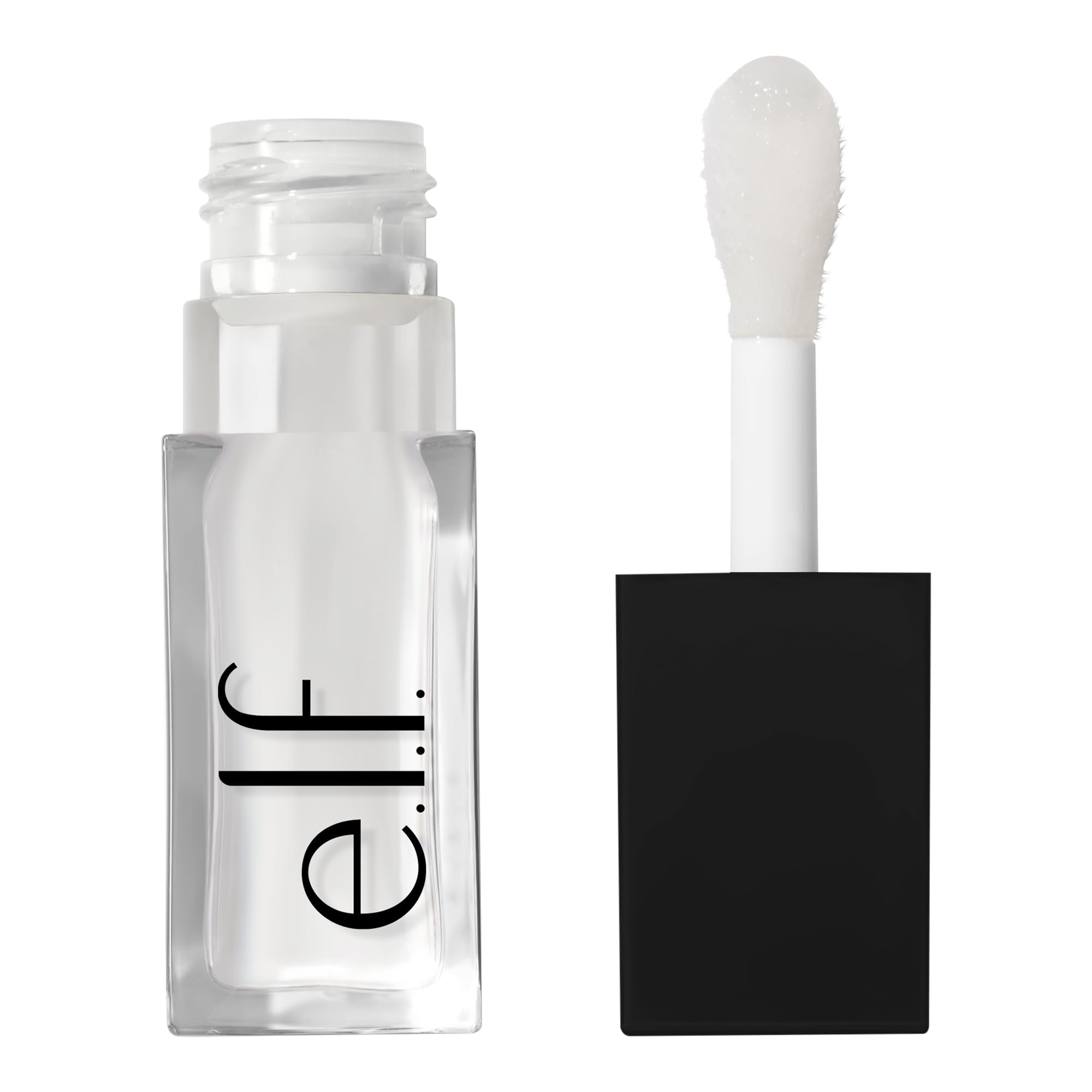 e.l.f. Glow Reviver Lip Oil con aplicador XXL brinda brillo translúcido e hidratación suave.