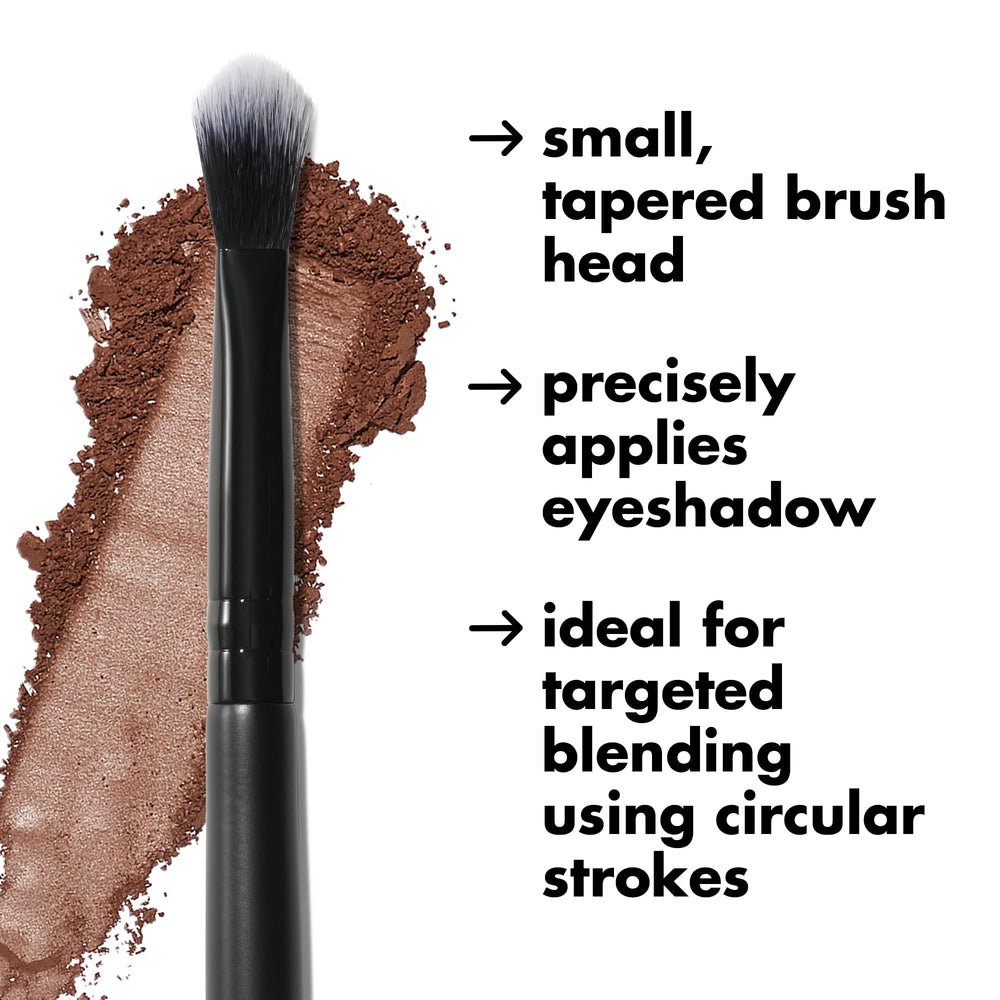 e.l.f. Blending Brush designed for wet or dry use for versatile application.
