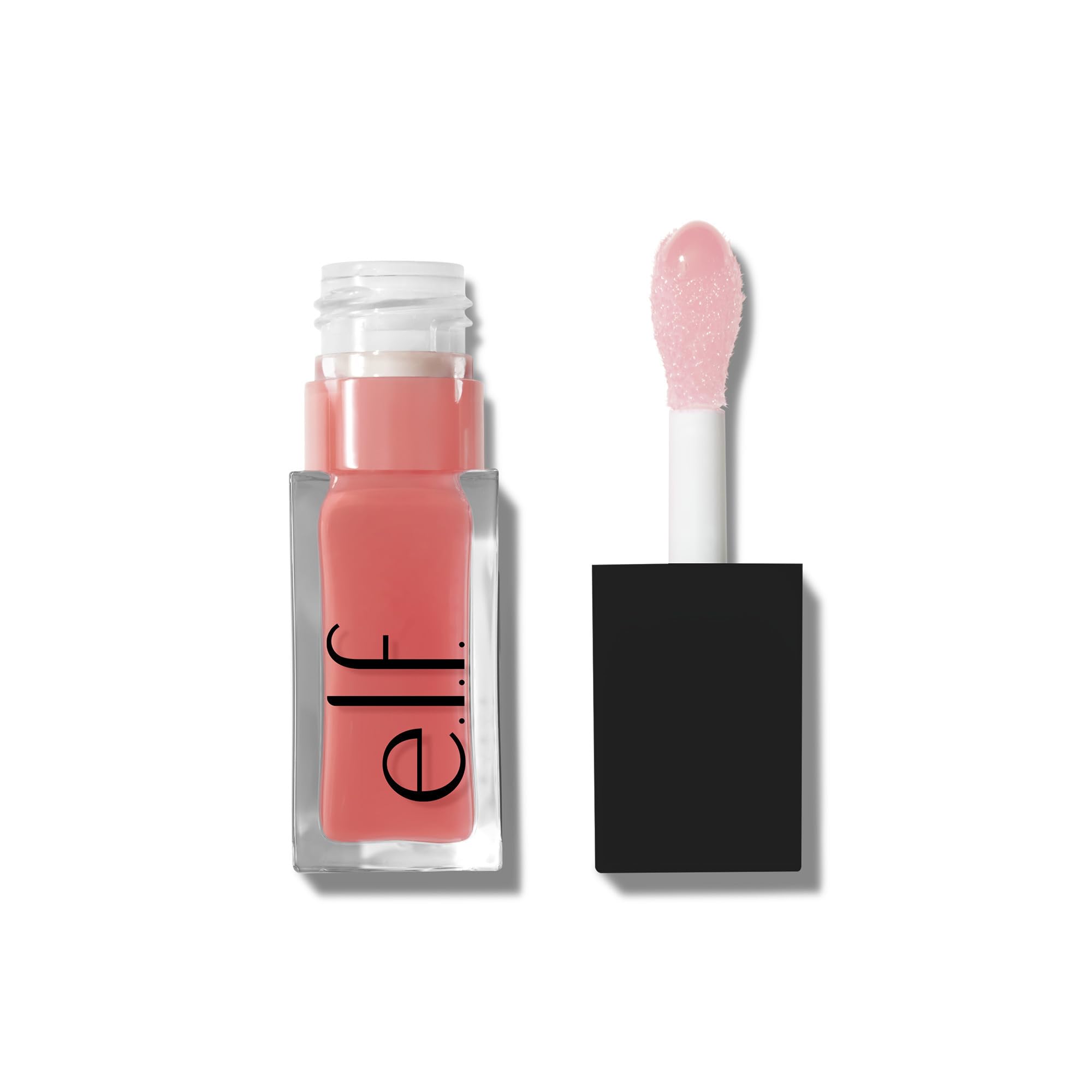 e.l.f. Glow Reviver Lip Oil ofrece un brillo intenso y color suave para labios nutridos.