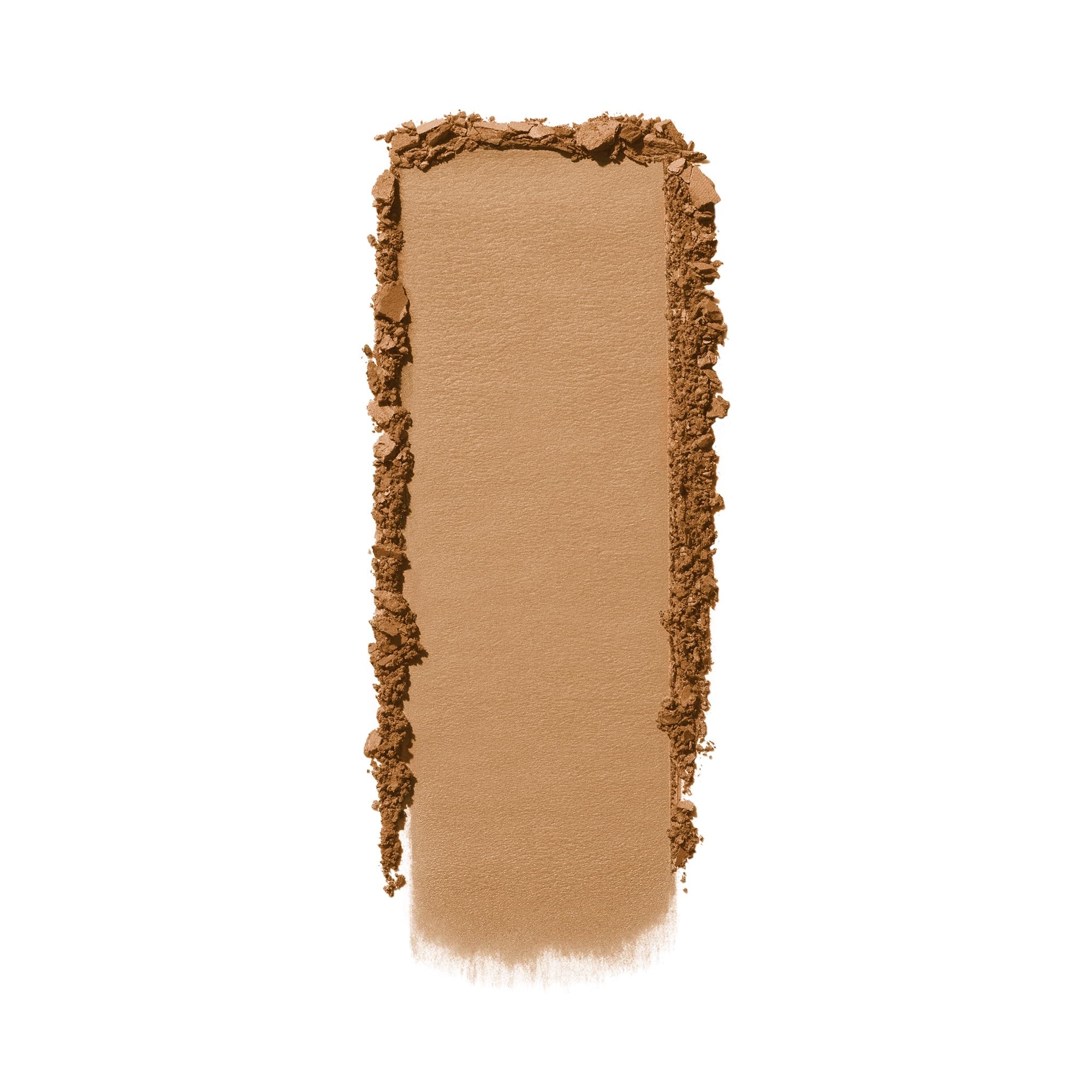 e.l.f. bronceador mate muestra tono natural en mejilla.