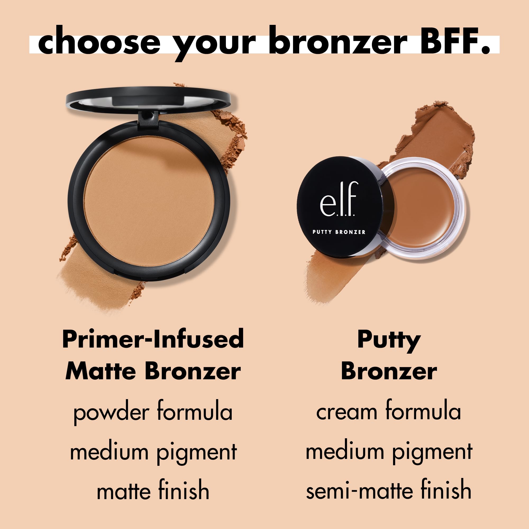 e.l.f. bronceador cobertura natural para un bronceado sutil
