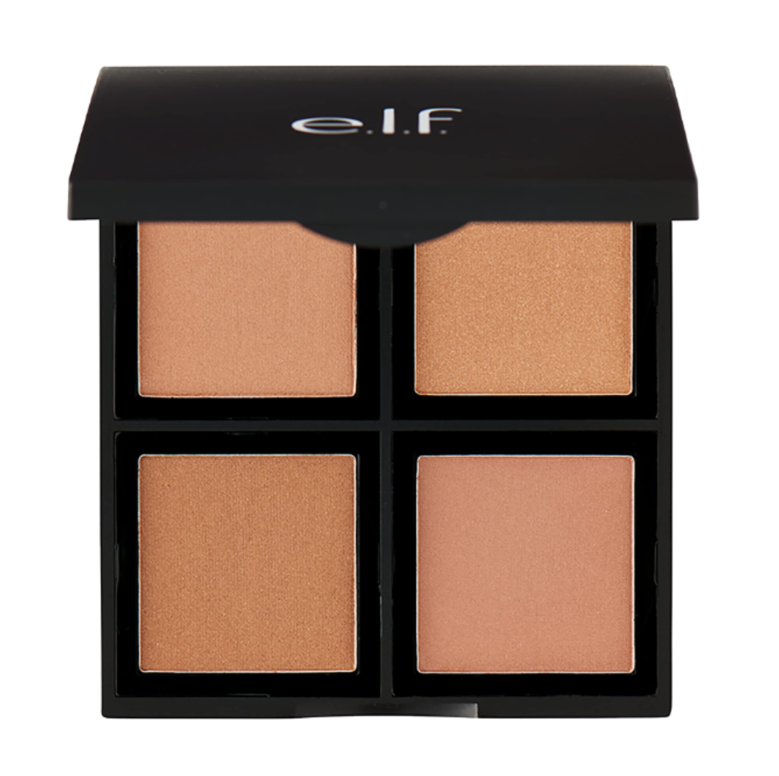 e.l.f. Paleta bronceadora con efecto bronceado suave para rostro y mejillas.