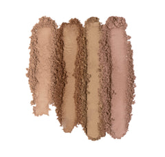 e.l.f. Bronceador en paleta facilita contornear y resaltar rasgos con precisión.