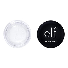 e.l.f. Brow Lift clear bottle showing a strong hold for fluffy brows