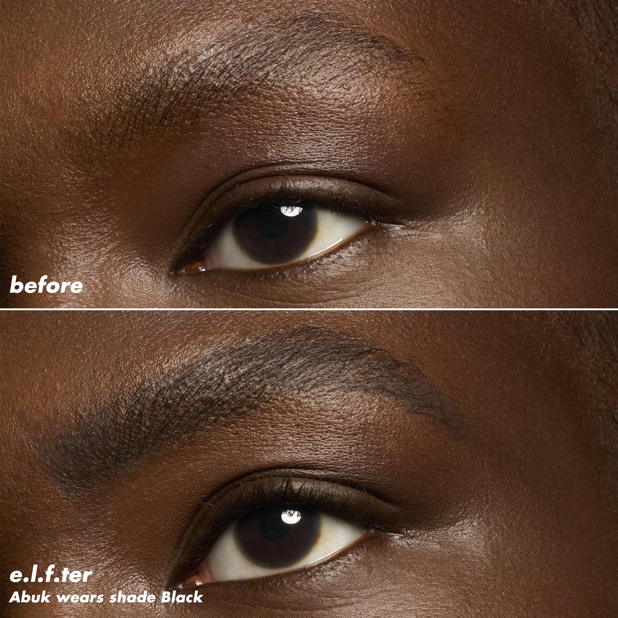 e.l.f. Long-lasting brow color defines brows through humidity.