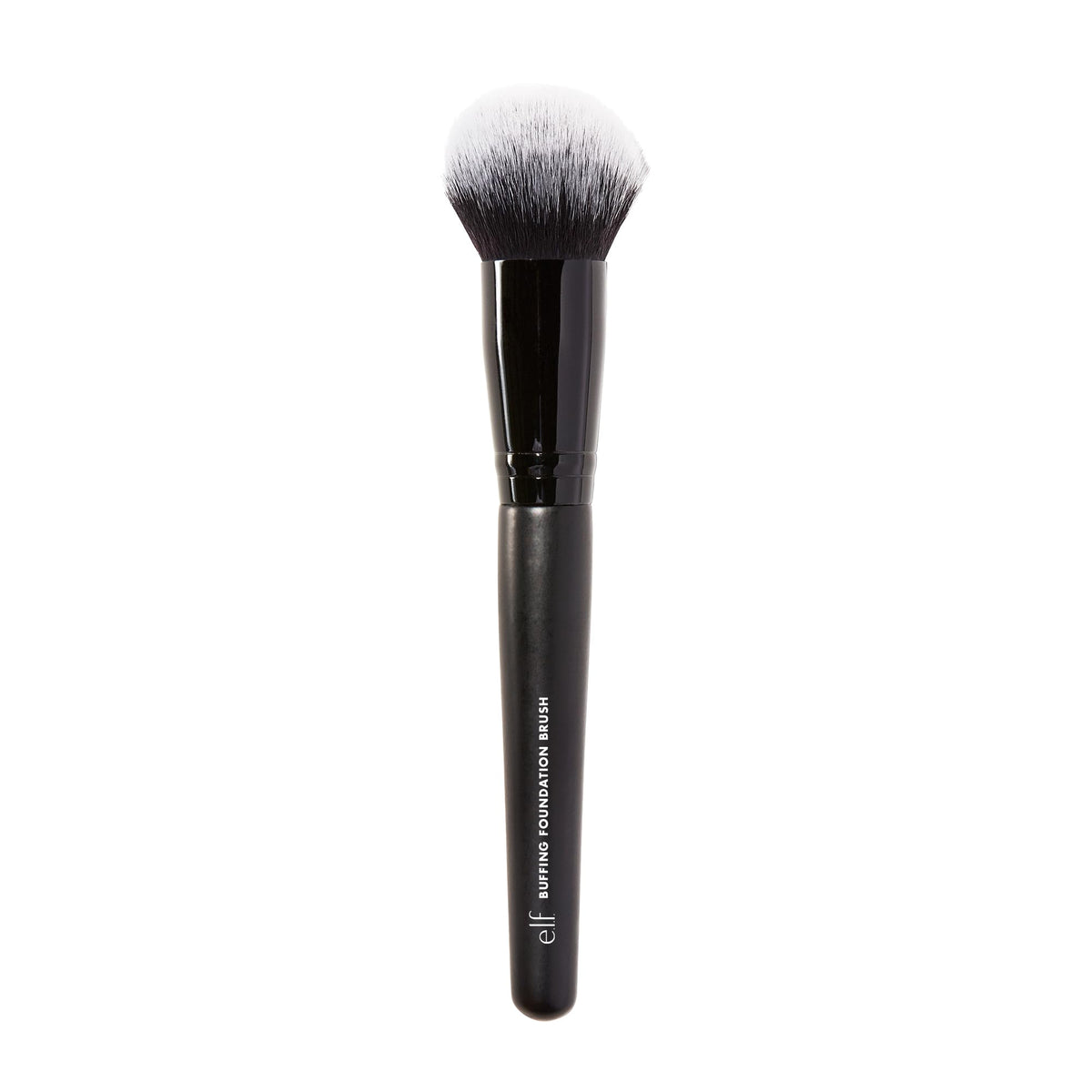 elf buffing foundation brush with a dome-shaped head for smooth blending.