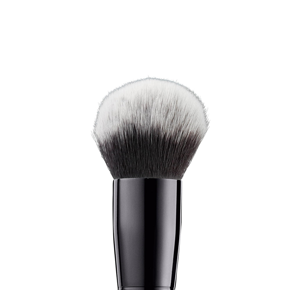 elf buffing foundation brush features synthetic bristles for even application.