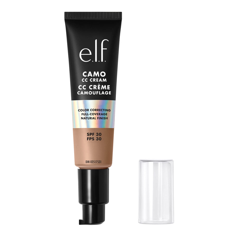 e.l.f. Camo CC Cream en envase SPF 30 para protección diaria.
