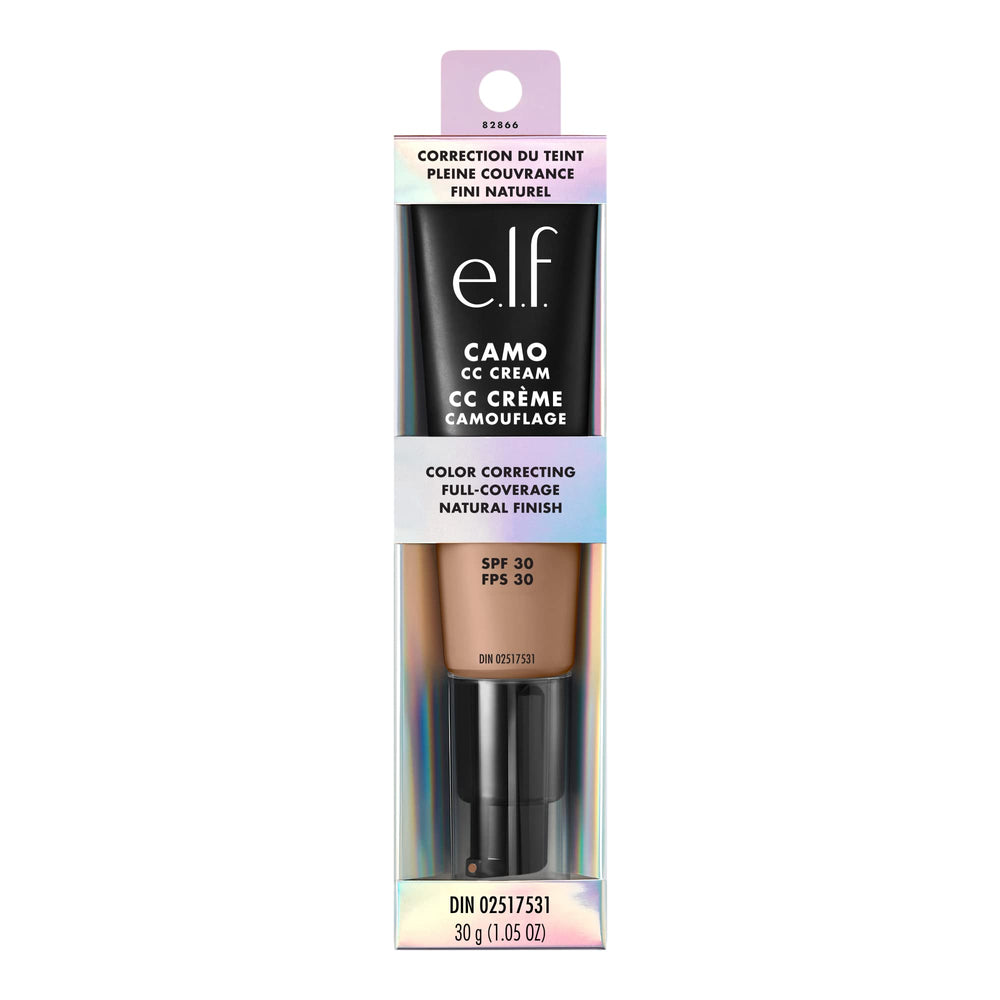 e.l.f. Camo CC Cream contiene péptidos y niacinamida para hidratar y suavizar.