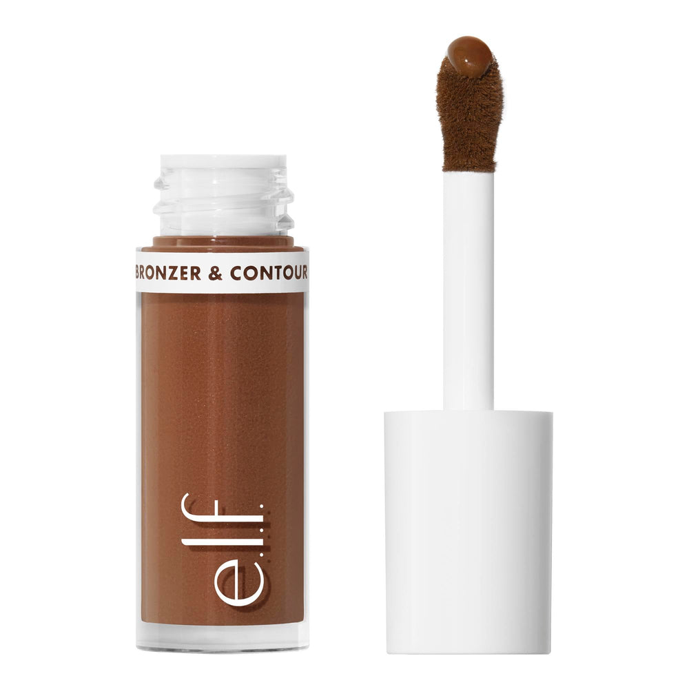 e.l.f. Camo Liquid Bronzer y Contour con aplicador redondeado para mayor precisión
