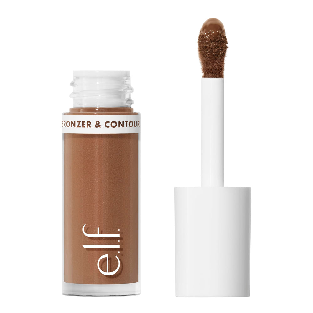 e.l.f. Camo packaging highlights vegan, cruelty-free formula for easy on-the-go bronzing.