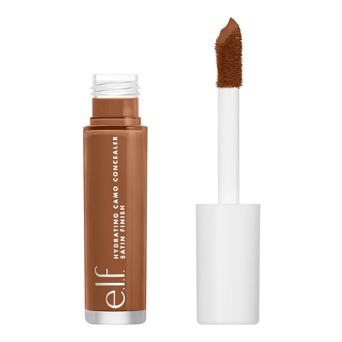 e.l.f. corrector camuflaje hidratante: aplicación precisa para corregir imperfecciones.