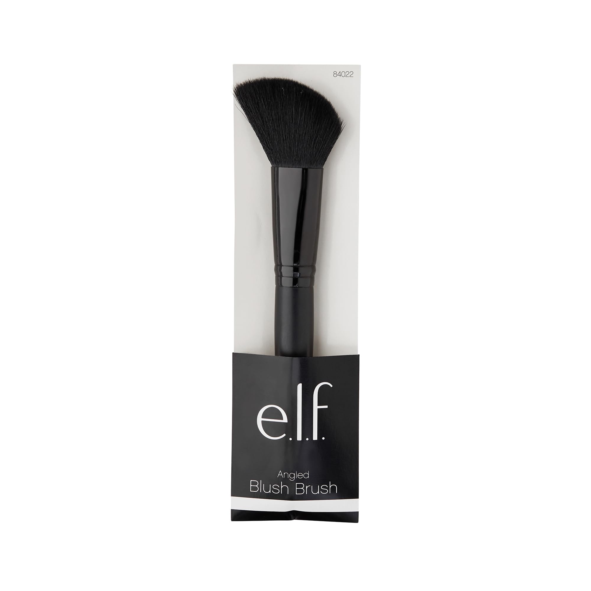 e.l.f. angled-blush-brush closeup bristles detail shows taper and density.