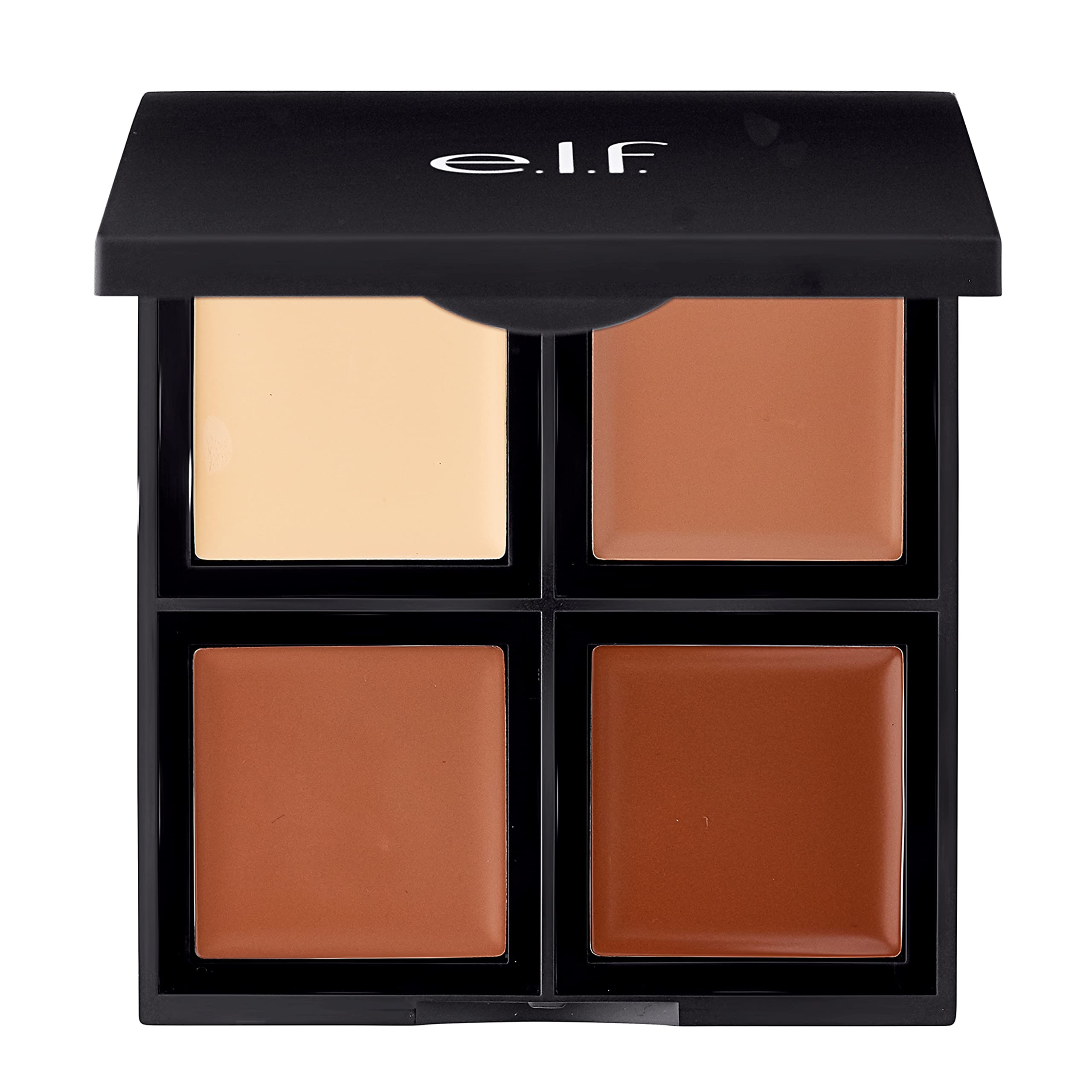 Paleta de contorno en crema de e.l.f.: diseño compacto para llevar y retoques.
