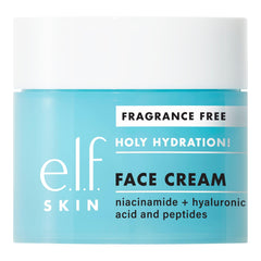 Crema facial e.l.f. Hidratación Sagrada en frasco, ideal para hidratación diaria.