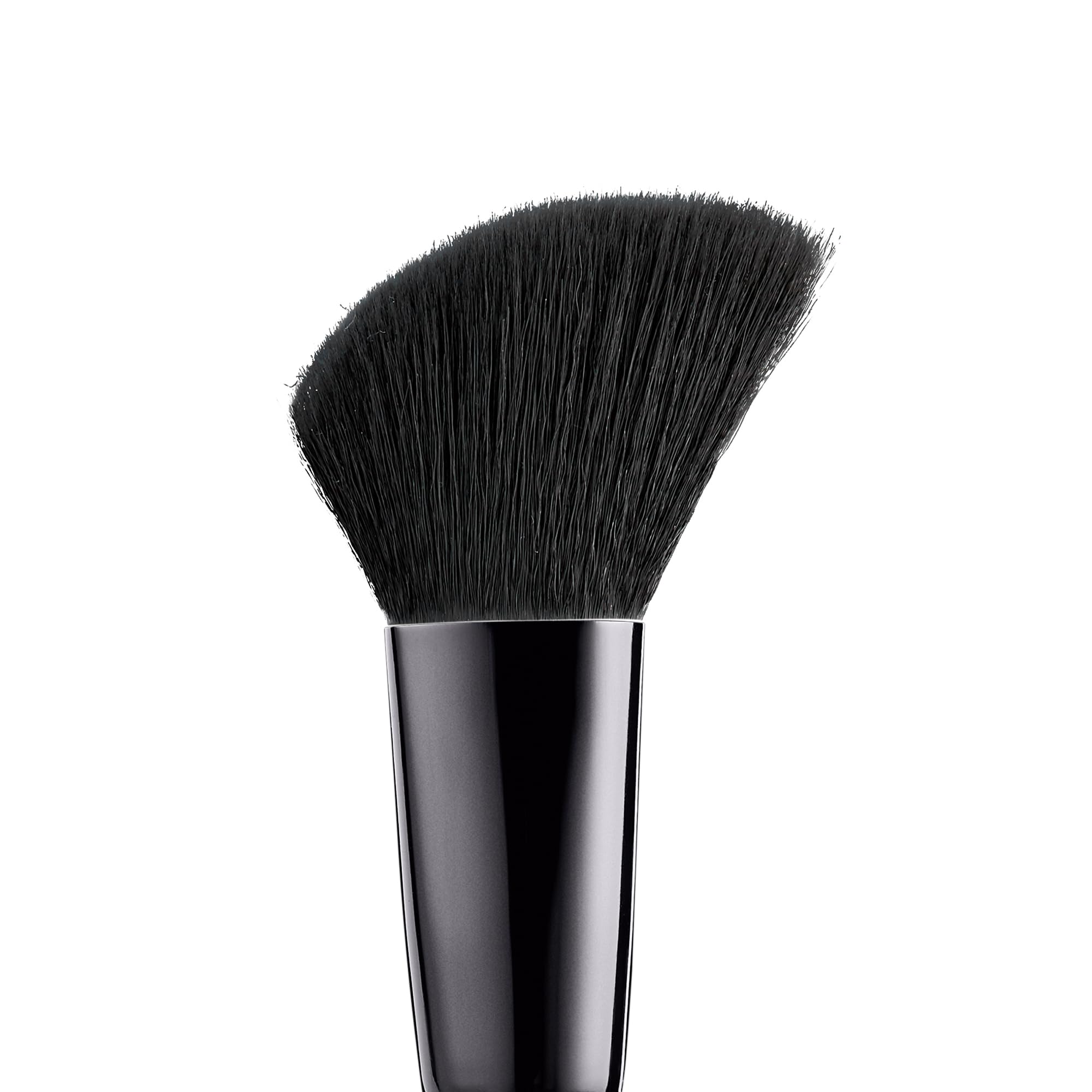 e.l.f. dense synthetic bristles provide soft, precise application for contouring and blushing.