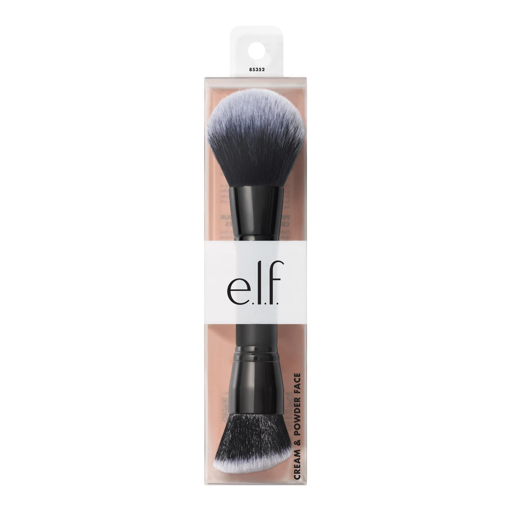 e.l.f. compact two-in-one tool for cream and powder applications