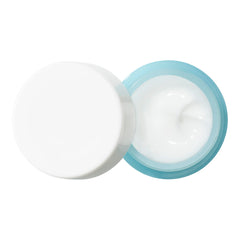 Elf eye cream mini tube during application for quick, non-greasy absorption.