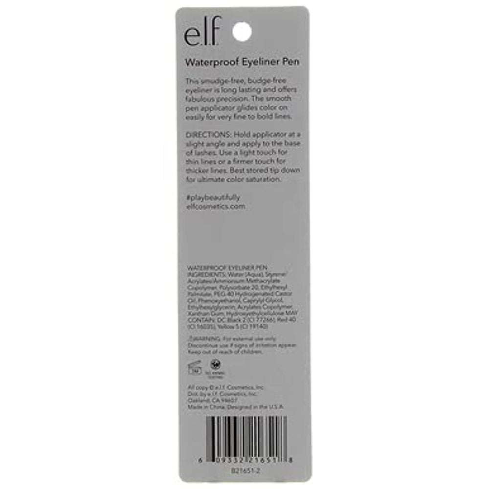 e.l.f. Eyeliner Pen ideal for bold looks and precise lines.