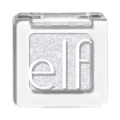 e.l.f. Fine as Fleck glitter eyeshadow swatch on lid for a sheer sparkle