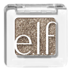 e.l.f. Fine as Fleck glitter eyeshadow tube showing sheer sparkle for daily looks