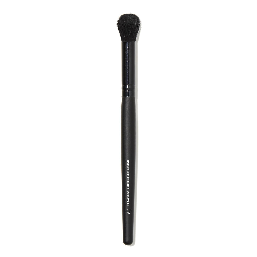 e.l.f. Flawless Concealer Brush round head applying seamless blend