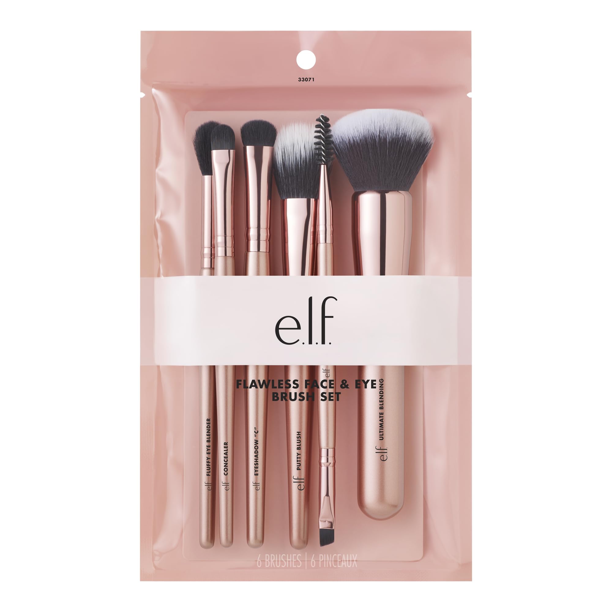 e.l.f. Flawless Face Kit full set enables versatile makeup application across face and eyes.