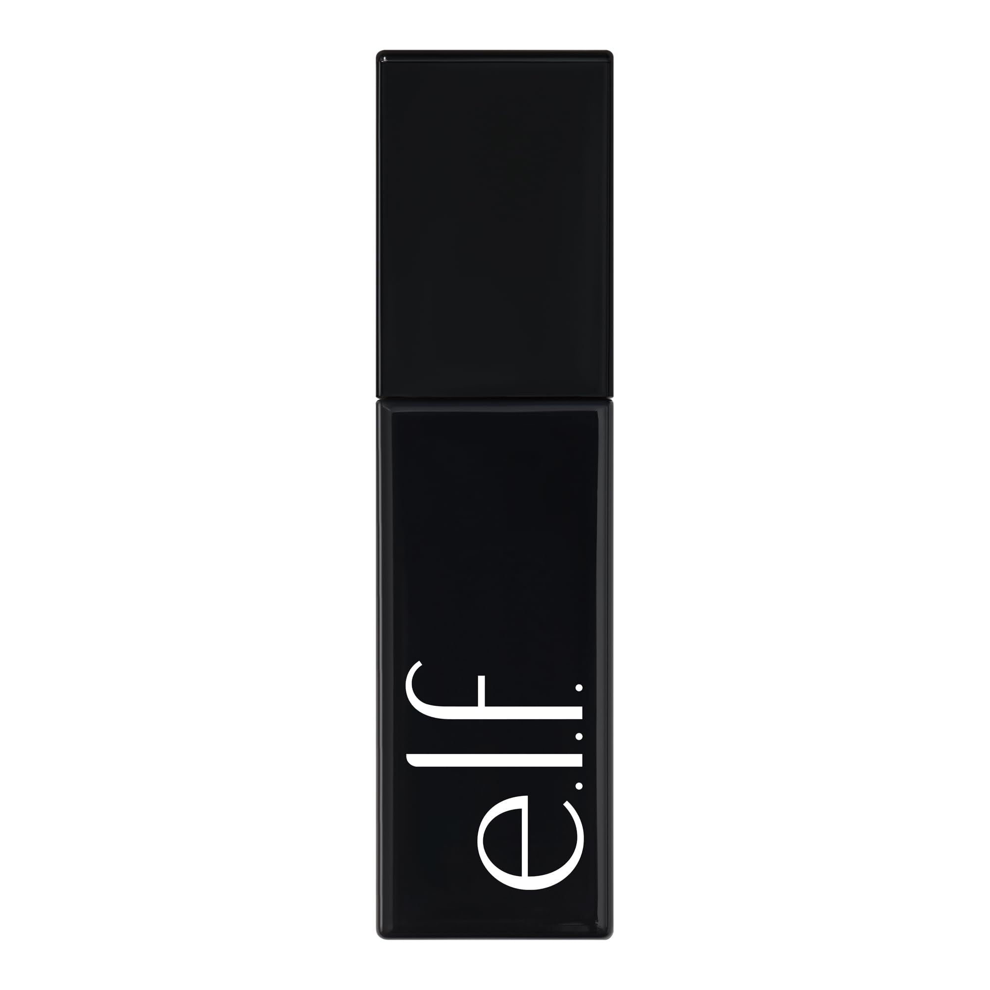 e.l.f. Glossy Lip Stain long-wear portrait emphasizes all-day comfort.