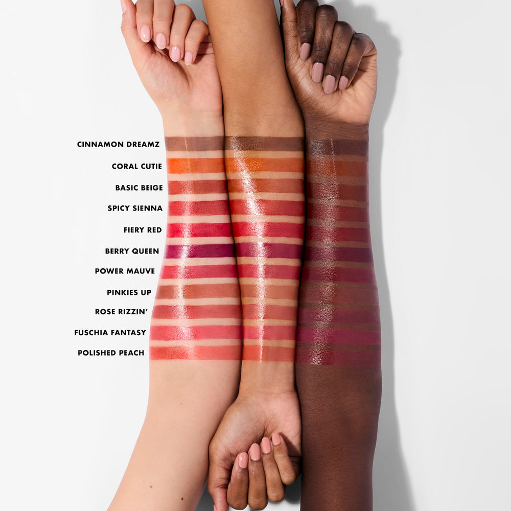 e.l.f. Glossy Lip Stain gloss-to-stain finish delivers a soft, wearable color