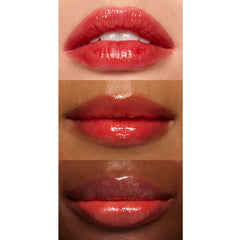e.l.f. Glossy Lip Stain gloss-to-stain finish shown on lips