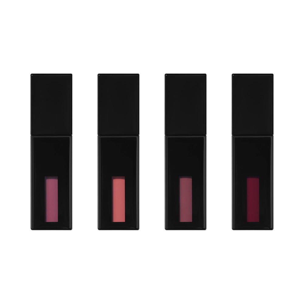 e.l.f. Glossy Lip Stain Warm Beige Brown Exclusive swatch for natural finish
