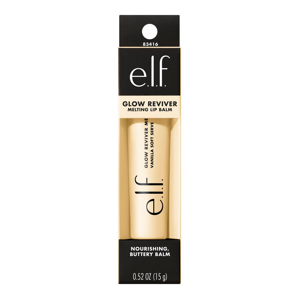 e.l.f. Glow Reviver Cotton Candy Crush lip balm pink candy glow
