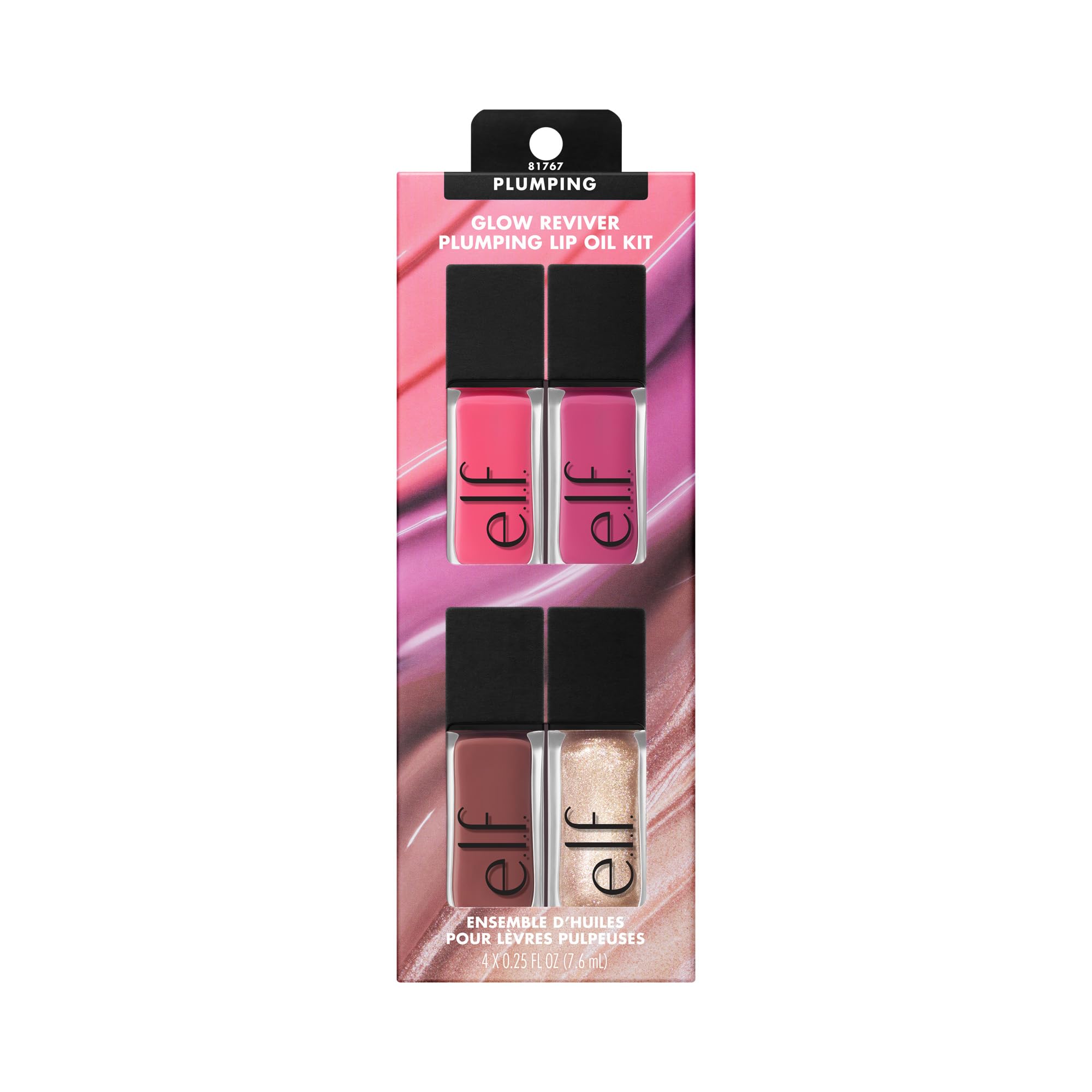 Empaque del kit e.l.f. Glow Reviver para regalo elegante.