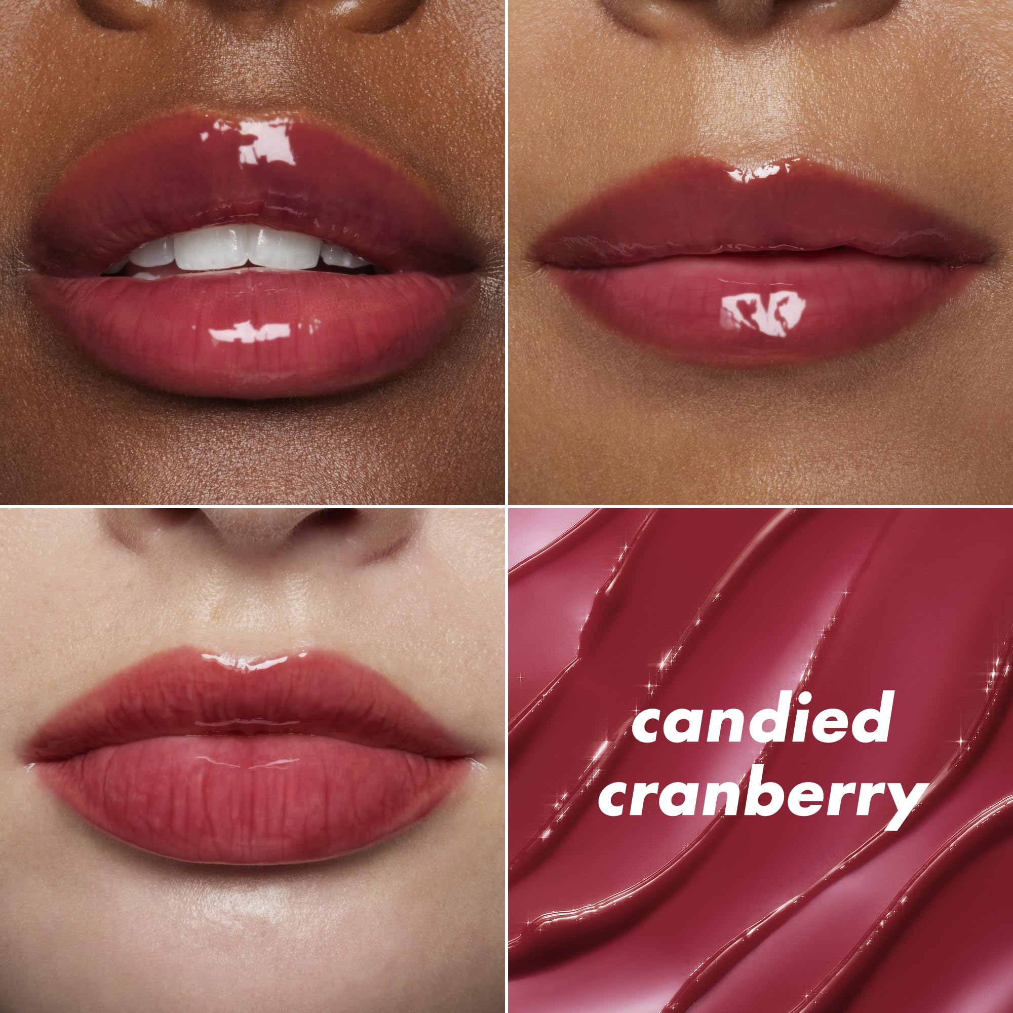 e.l.f. Glow Reviver Blackberry Sorbet lip balm offers bold cherry tint and moisture