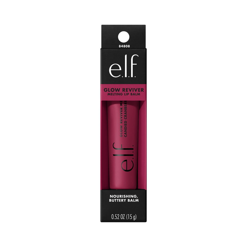 e.l.f. Glow Reviver Cotton Candy Crush lip balm with pink gloss