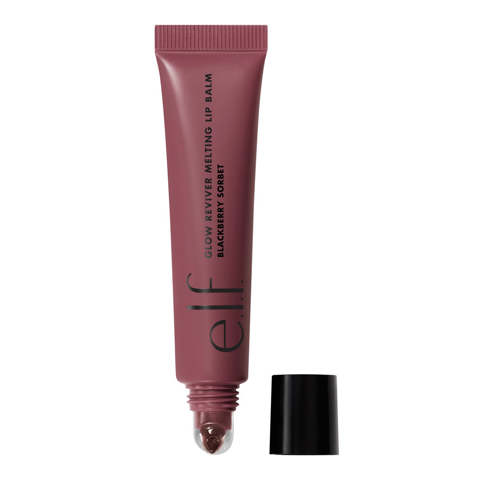 bálsamo labial derretido de e.l.f. Glow Reviver, textura cremosa para labios suaves