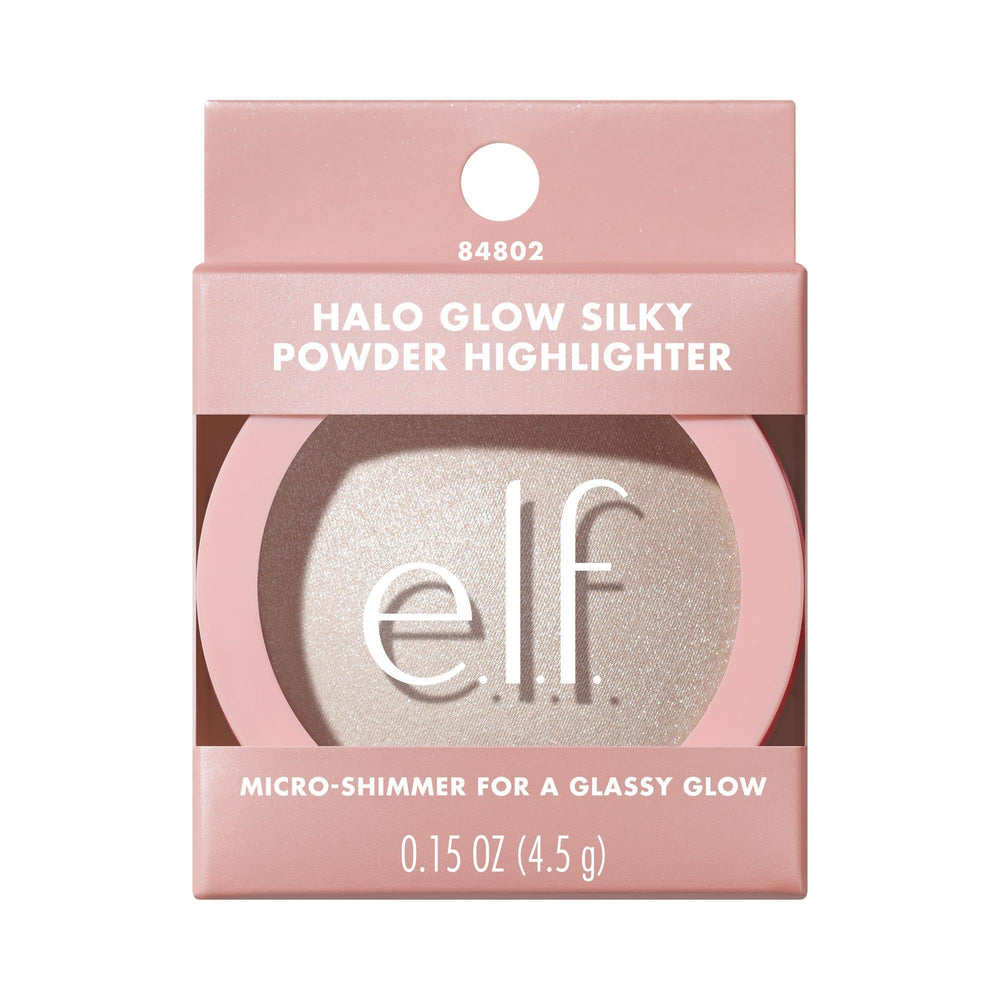 e.l.f. Halo Glow aplicación fácil en pómulos y puntos altos