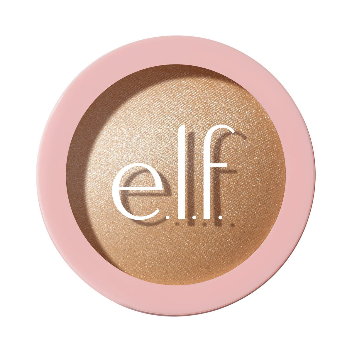 e.l.f. Halo Glow iluminador en polvo sedoso ofrece brillo suave y natural.
