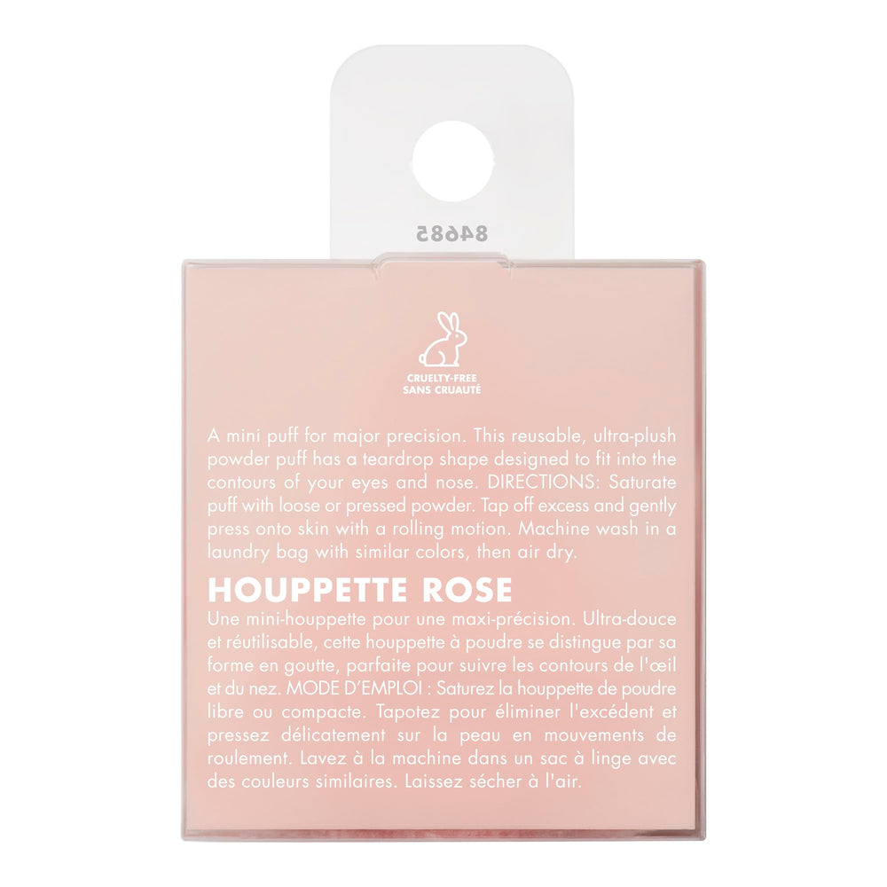 e.l.f. Halo Glow Pinkie Puffs ideal for precise powder around eyes and nose