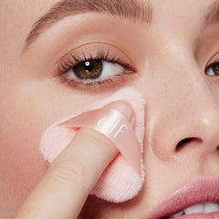 e.l.f. Halo Glow Pinkie Puffs soft velour material feels gentle on skin