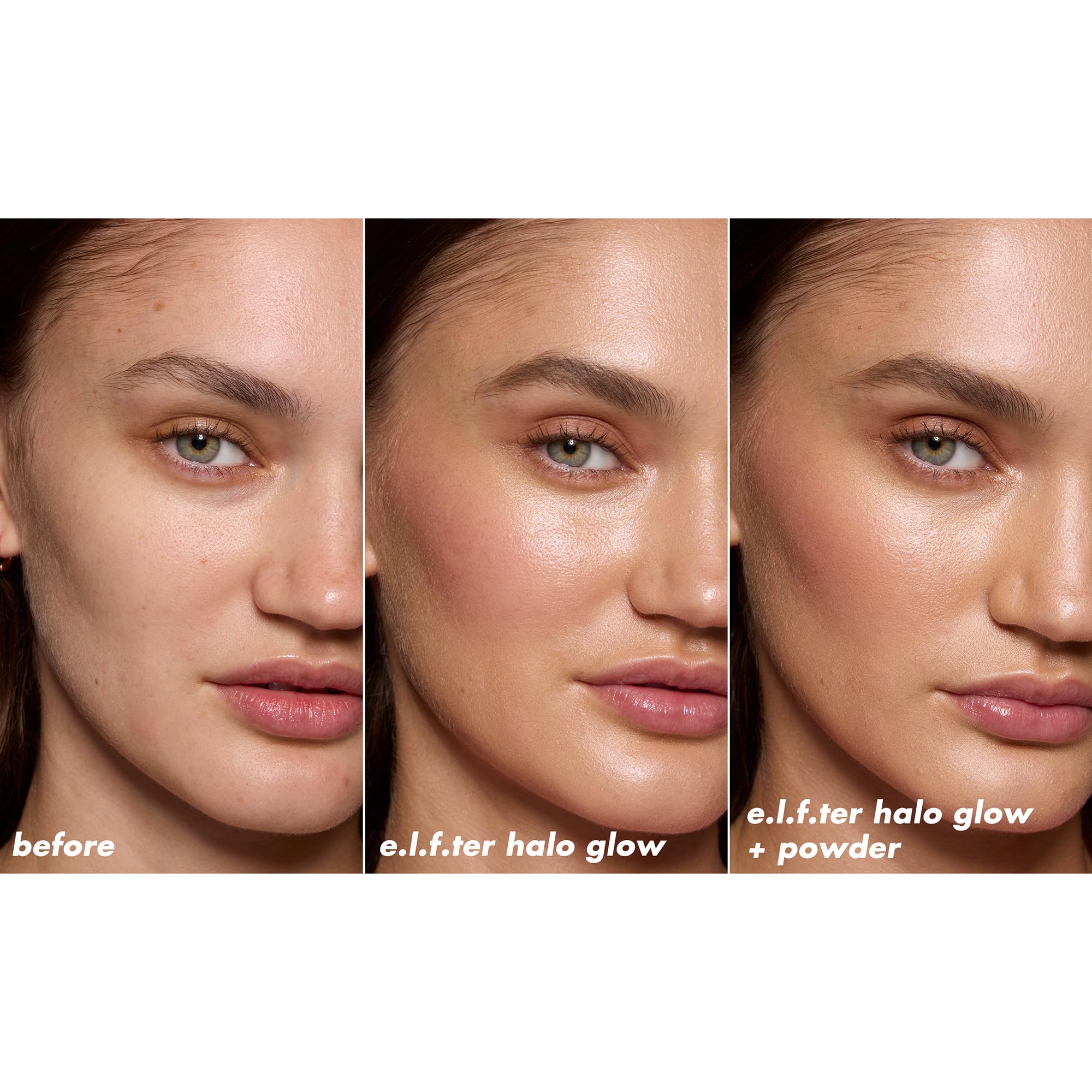 e.l.f. Halo Glow Polvo con aplicador velour