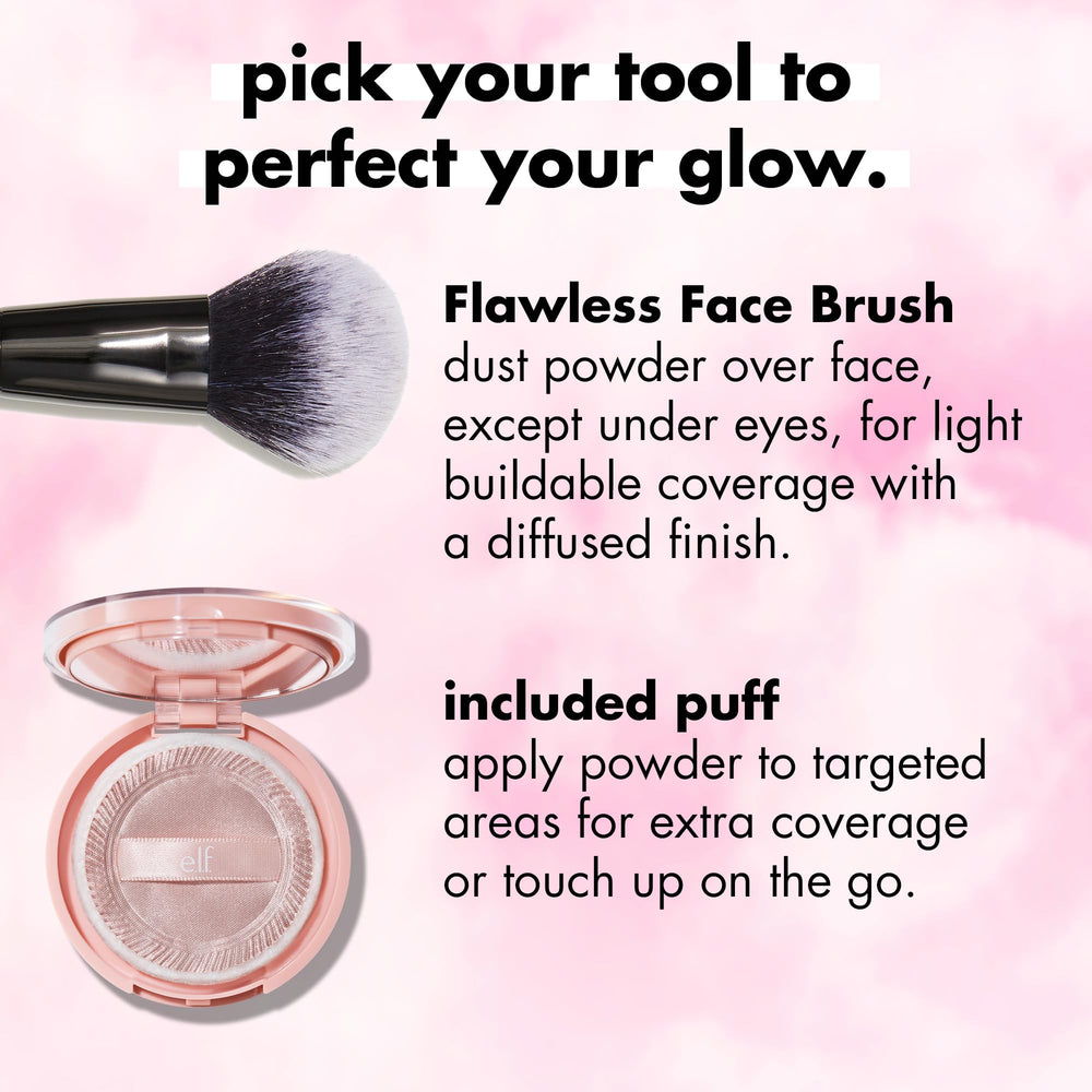 e.l.f. Halo Glow Powder Filter, efecto desenfoque suave para fotos