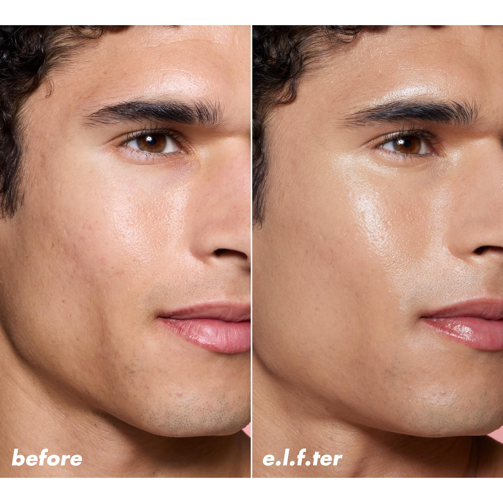 Swatches demonstrate 18 flexible Halo Glow shade range.