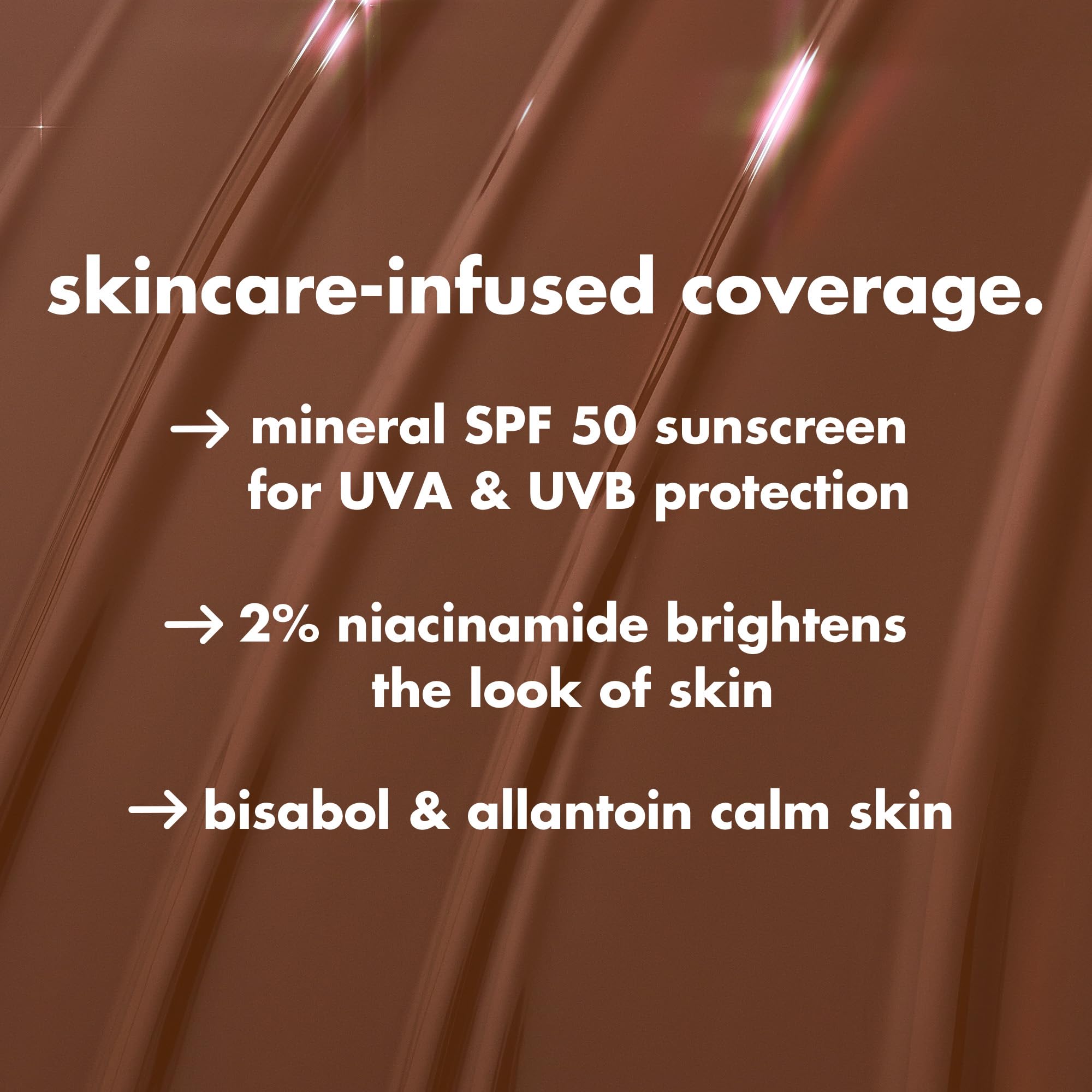 e.l.f. Halo Glow Skin Tint display of 18-shade range with undertone variety.